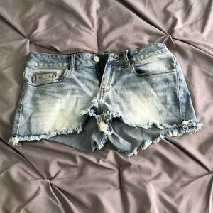VS Pink Denim Shorts